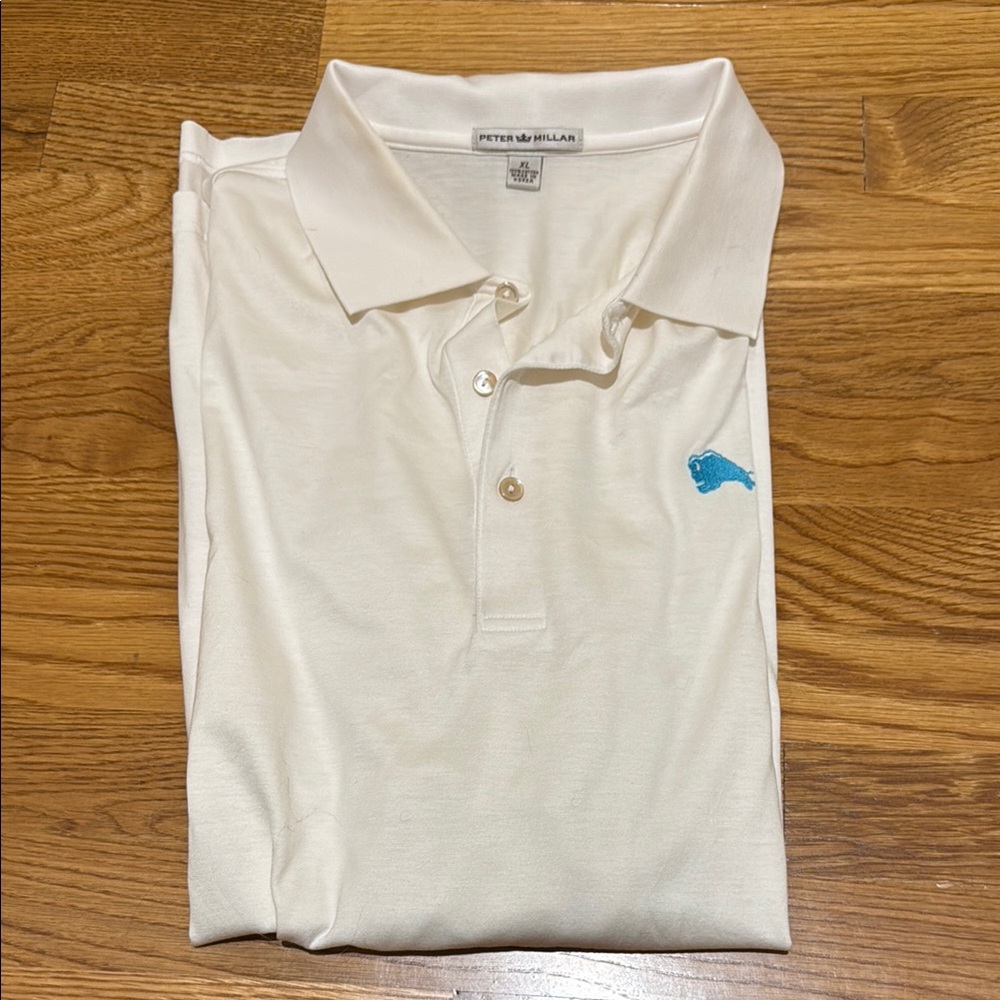 Peter Millar White Polo Shirt XL